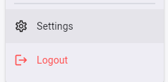 Settings aufrufen